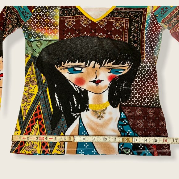 Miss Sixty beaded, embellished long sleeve t-shirt - Picture 11 of 11